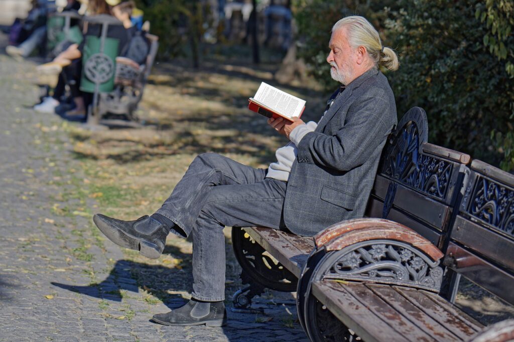 Man Elderly Beard Reading Book  - Surprising_Shots / Pixabay